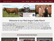 Tablet Screenshot of fischerredangus.com